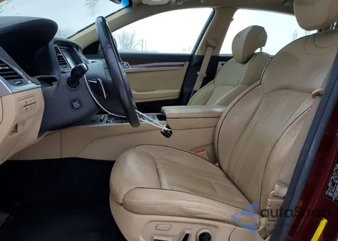 2015 Hyundai Genesis 3.8L from USA, damaged, VIN KMHGN4JE4FU100682